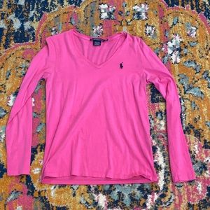 Ralph Lauren | Pink Long Sleeve | M